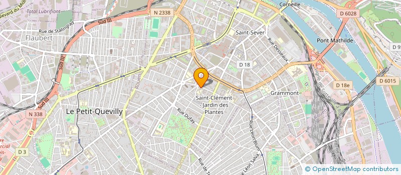 localisation de l'entreprise E-CSPACE à ROUEN