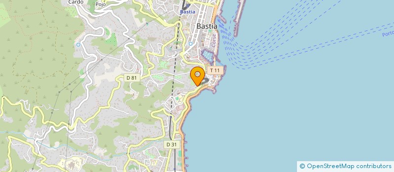 localisation de l'entreprise E CUMETE  BASTIA