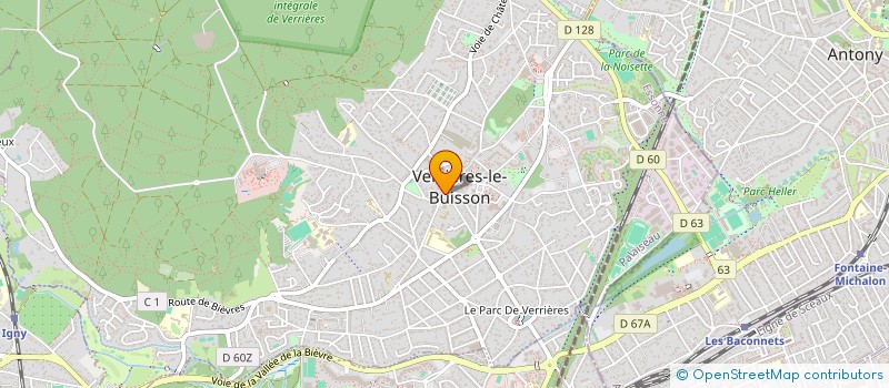 localisation de l'entreprise E.D à VERRIERES-LE-BUISSON