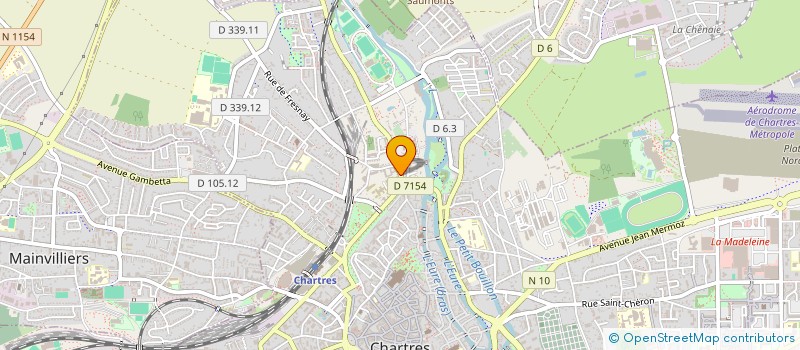 localisation de l'entreprise E.D.C à CHARTRES