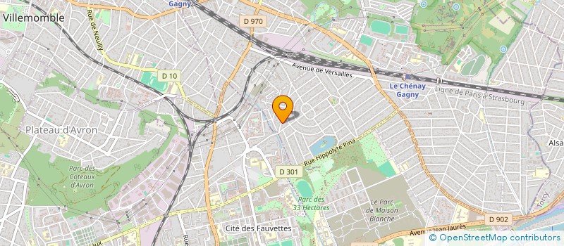 localisation de l'entreprise E D C L I D à GAGNY