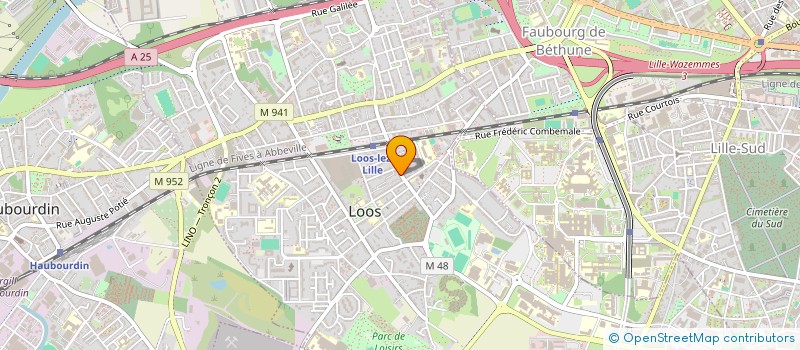 localisation de l'entreprise E.D.C.M. ANATOLE  LOOS