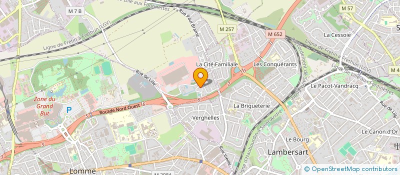 localisation de l'entreprise E D D 1 à LAMBERSART