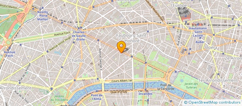 localisation de l'entreprise E D I F A C à PARIS