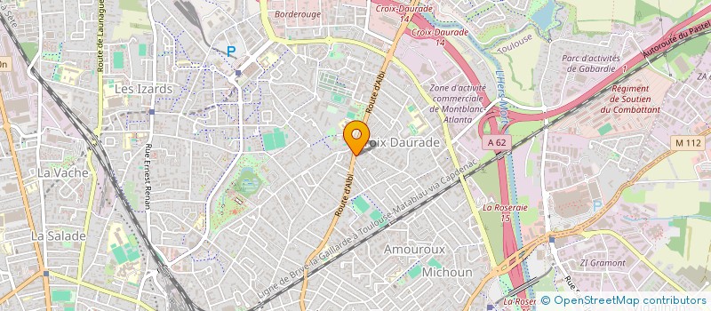 localisation de l'entreprise E.D.K à TOULOUSE