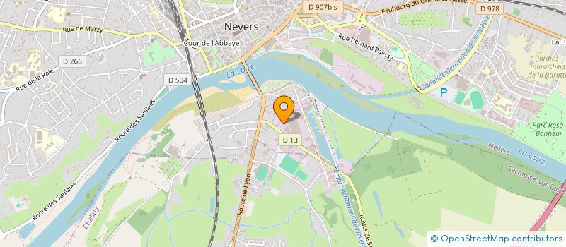 localisation de l'entreprise E D LUCIEN à NEVERS