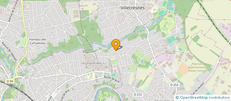 localisation de l'entreprise E.D.M.A.I  VILLECRESNES