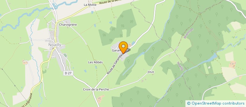 localisation de l'entreprise E.D.M.I.L INFORMATIQUE  NOAILLY