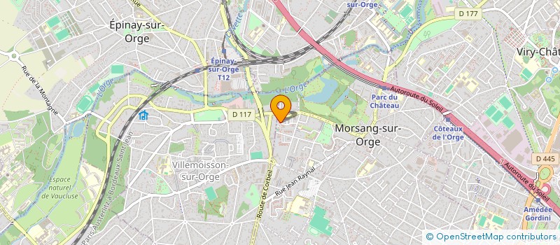 localisation de l'entreprise E.D MITOKO TRANSPORT à MORSANG-SUR-ORGE