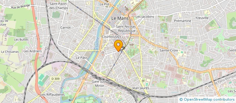 localisation de l'entreprise E-D.MORIN  PARIS