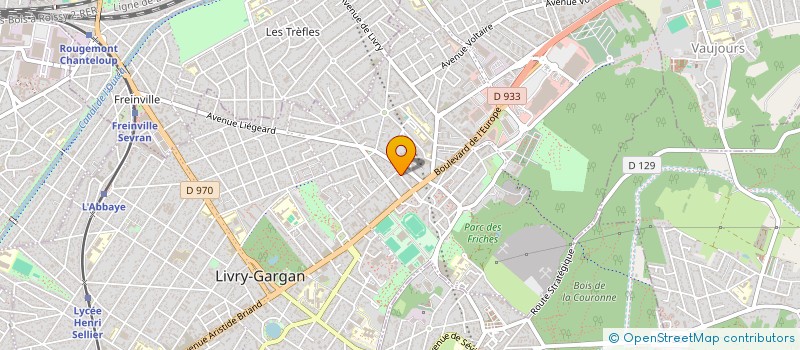 localisation de l'entreprise E.D.P à LIVRY GARGAN