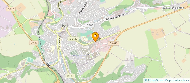 localisation de l'entreprise E.D.R  BOLBEC