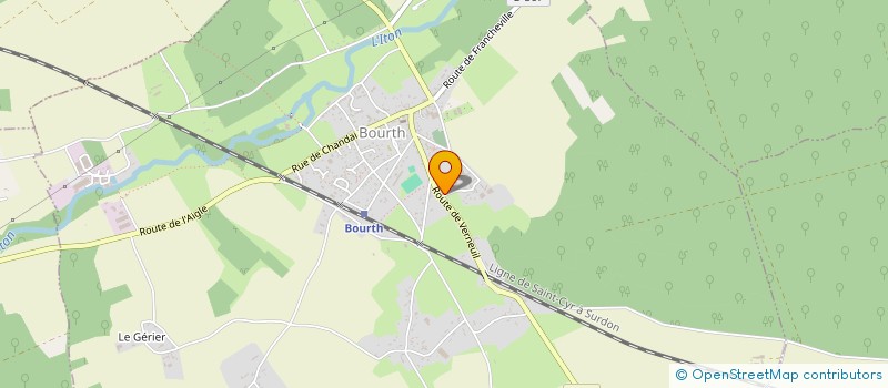 localisation de l'entreprise E.D.T  BOURTH