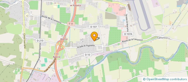 localisation de l'entreprise E D T STONE à LUCCIANA