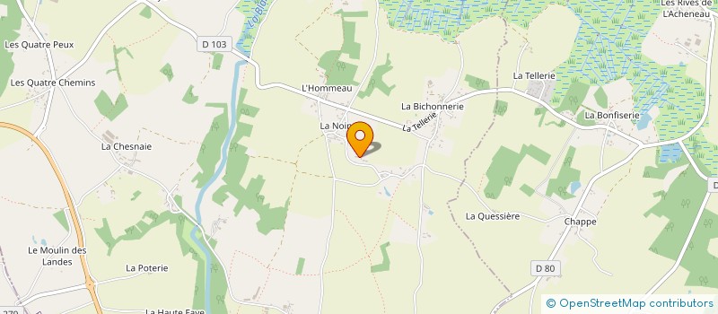 localisation de l'entreprise E-DAE  ROUANS