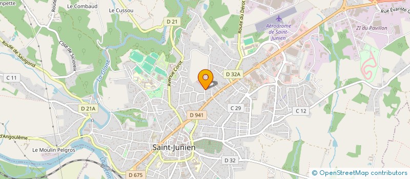 localisation de l'entreprise E DANS L'O à SAINT-JUNIEN