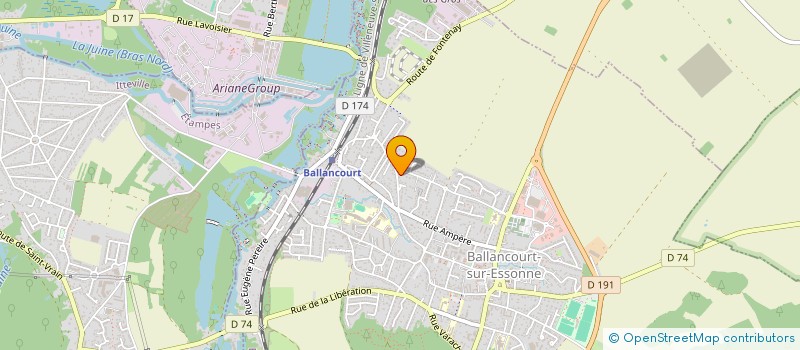 localisation de l'entreprise E-DECLIC  BALLANCOURT-SUR-ESSONNE