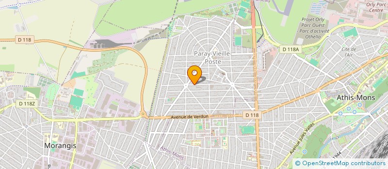 localisation de l'entreprise E-DEN à PARAY-VIEILLE-POSTE