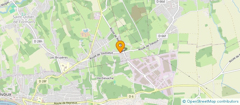 localisation de l'entreprise E.DENTIC à SAINTE-EUPHEMIE
