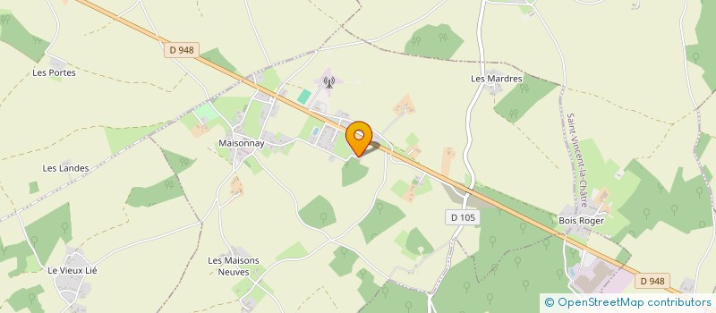 localisation de l'entreprise E DEUX A  MAISONNAIS