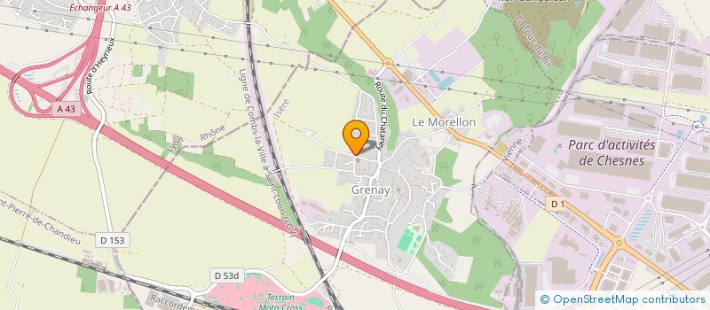 localisation de l'entreprise E-DEVELOPPEMENT à GRENAY