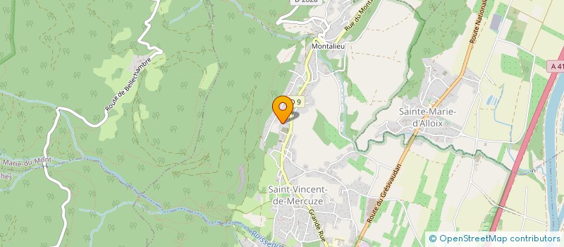 localisation de l'entreprise E-DEVELOPPEMENT CONSEIL à SAINT-VINCENT-DE-MERCUZE