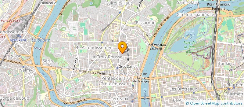 localisation de l'entreprise E.DIP  LYON