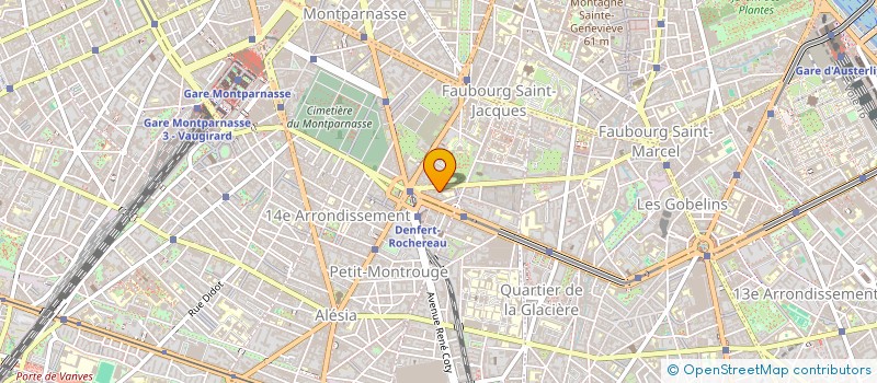 localisation de l'entreprise E-DOCS  PARIS