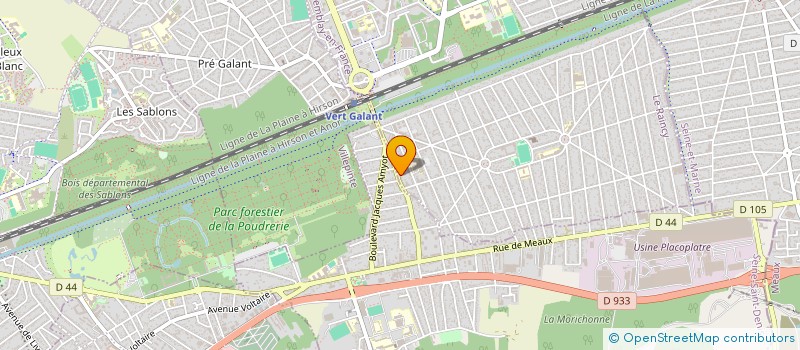 localisation de l'entreprise E DRIVER BOOKING à TREMBLAY-EN-FRANCE