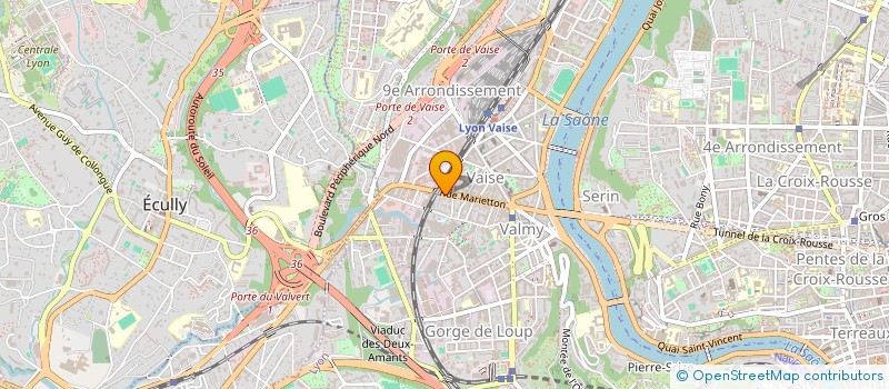 localisation de l'entreprise E-DUCLAIR IMMOBILIER  LYON