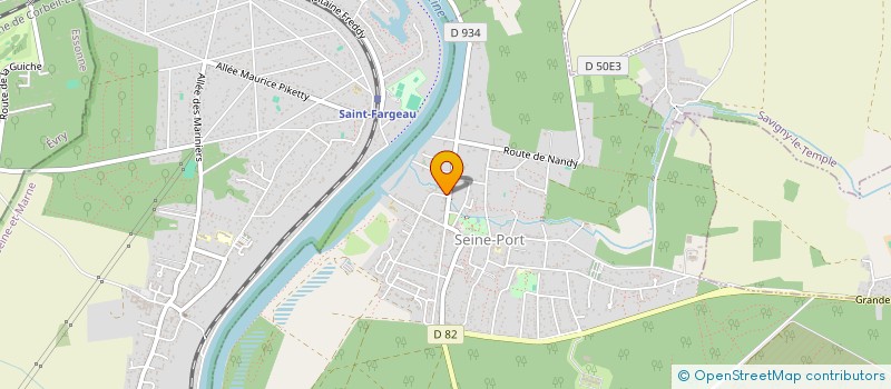 localisation de l'entreprise E-DVO  SEINE-PORT