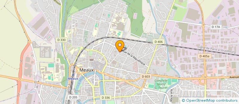 localisation de l'entreprise E.E.C.K. à MEAUX