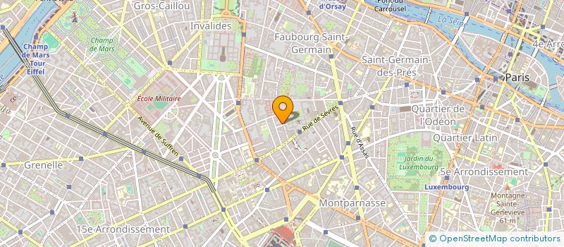 localisation de l'entreprise E&E DESIGN  PARIS