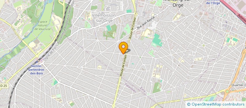 localisation de l'entreprise E.E HOLDING à VILLEMOISSON-SUR-ORGE