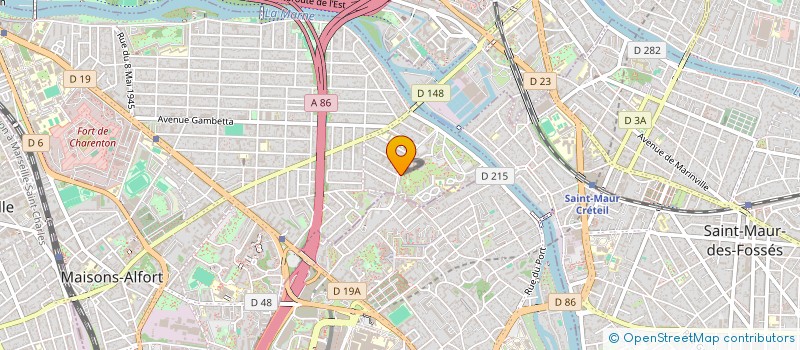 localisation de l'entreprise E E INT  MAISONS-ALFORT