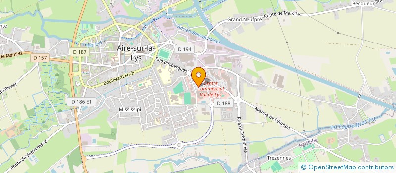 localisation de l'entreprise E ET A BAGS à AIRE-SUR-LA-LYS