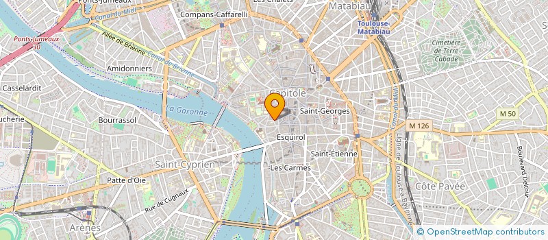 localisation de l'entreprise E ET S à TOULOUSE