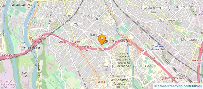 localisation de l'entreprise E-EVASION SARL à TOULOUSE