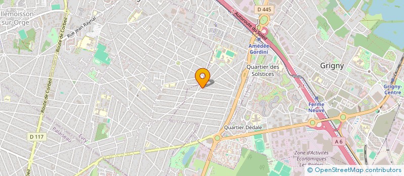 localisation de l'entreprise E F B CLEAN SERVICES à VIRY-CHATILLON