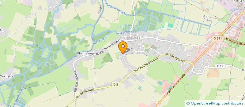 localisation de l'entreprise E.F.C.HOLDING  BESSINES