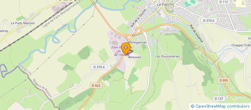 localisation de l'entreprise E.F. CUISINES à NOGENT-LE-ROTROU