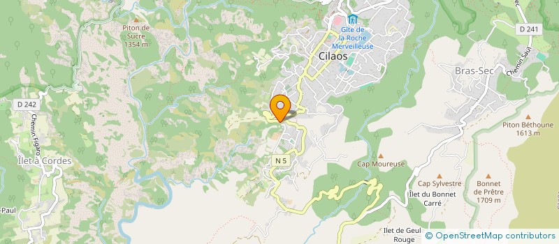 localisation de l'entreprise E.F.F. SARL  CILAOS