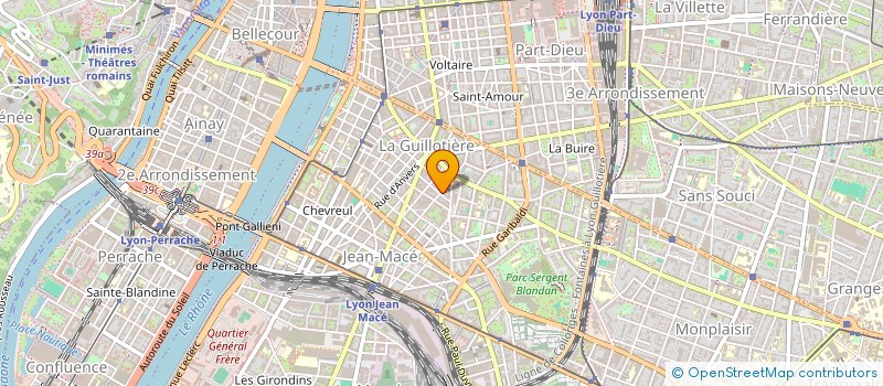 localisation de l'entreprise E F G E à LYON