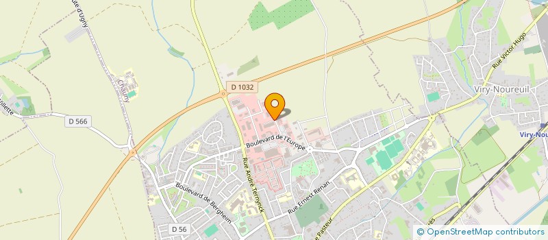 localisation de l'entreprise E.F.G NEGOCE SOLUTIONS à CHAUNY