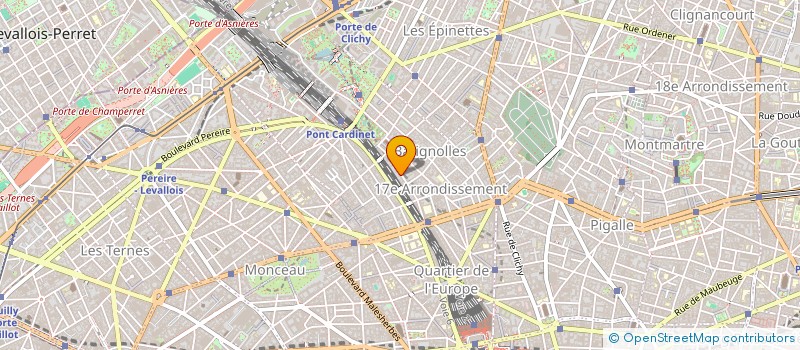 localisation de l'entreprise E F L à PARIS