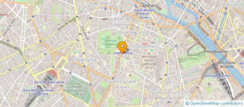 localisation de l'entreprise E.F.M à PARIS