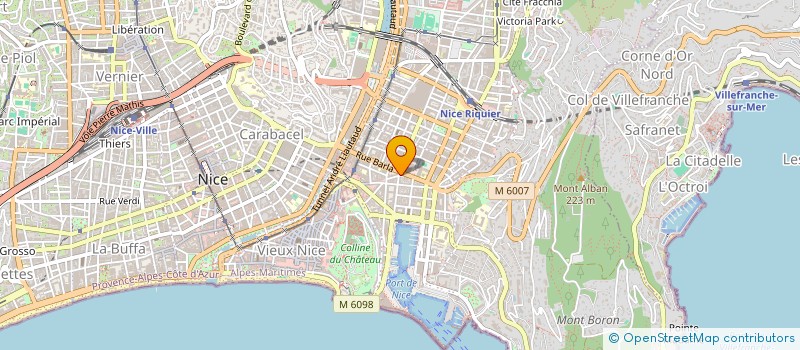 localisation de l'entreprise E.FLAMME ETERNELLE à NICE