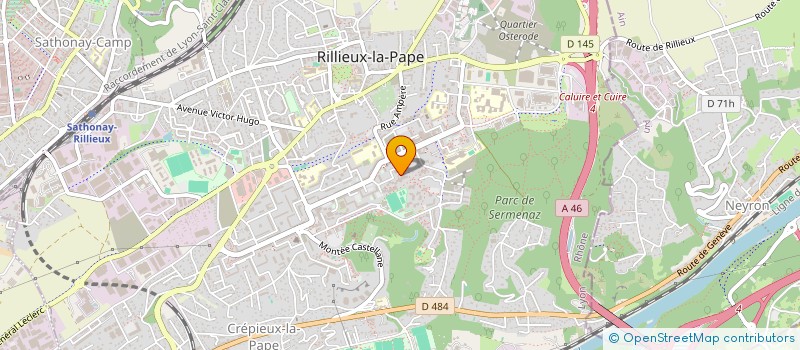 localisation de l'entreprise E-FLUID SERVICES  RILLIEUX-LA-PAPE