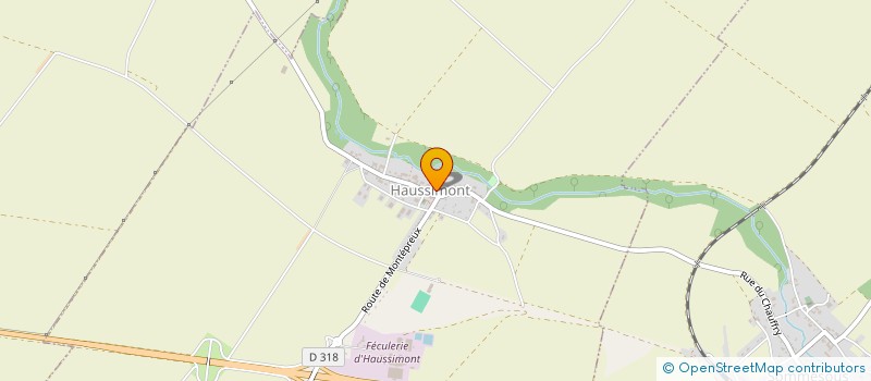 localisation de l'entreprise E-FRANCE  HAUSSIMONT