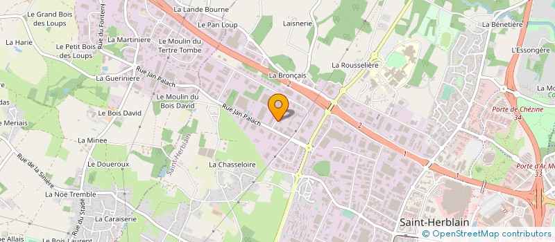 localisation de l'entreprise E-FUMEUR INTERNET  SAINT-HERBLAIN